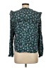 Gap Teal Long Sleeve Blouse Size M - photo 2