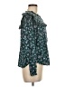Gap Teal Long Sleeve Blouse Size M - photo 4