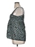 Decree 100% Cotton Teal Sleeveless Blouse Size XL - photo 5