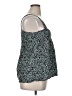 Decree 100% Cotton Teal Sleeveless Blouse Size XL - photo 4