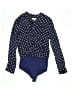 L'Agence 100% Silk Blue Long Sleeve Silk Top Size S - photo 1