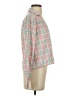 Hem & Thread Plaid Pink Long Sleeve Blouse Size S - photo 4