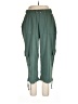 Woman Within Green Cargo Pants Size 14 (M) - photo 1
