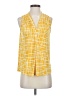 Beacon Yellow Sleeveless Blouse Size XS - photo 1