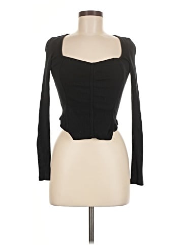 Just Polly Long Sleeve Top (view 1)