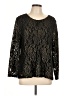 Chico's Black Long Sleeve Blouse Size Lg (2) - photo 1