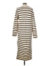Lillusory Stripes Ivory Casual Dress Size M - photo 2
