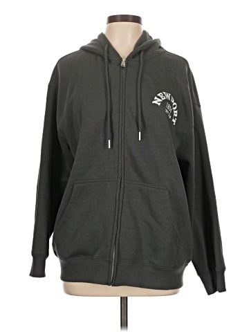 Lazy Sunday Zip Up Hoodie (view 1)