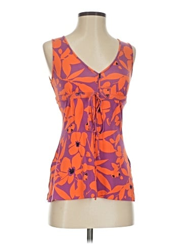 Express Design Studio Sleeveless Silk Top (view 1)