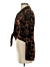 Zara Brown Long Sleeve Blouse Size XS - photo 5