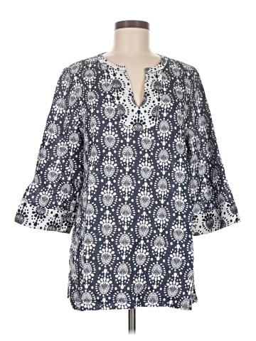 Sigrid Olsen 3/4 Sleeve Blouse (view 1)