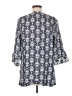 Sigrid Olsen Blue 3/4 Sleeve Blouse Size M - photo 2
