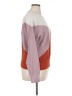 Sophie Rue Color Block Burgundy Pullover Sweater Size XL - photo 4