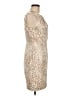 Calvin Klein Animal Print Tan Cocktail Dress Size 8 - photo 4