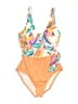 Unbranded Tropical Orange One Piece Swimsuit Size 8 - photo 1