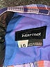Marmot 100% Polyester Plaid Blue Long Sleeve Blouse Size L - photo 6