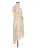 Sienna Sky 100% Polyester Polka Dots Tan Casual Dress Size XS - photo 4