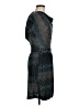 Walter Paisley Teal Casual Dress Size M - photo 4