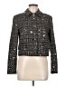 Unbranded 100% Acetate Tweed Black Jacket Size M (estimated) - photo 1