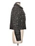Unbranded 100% Acetate Tweed Black Jacket Size M (estimated) - photo 4