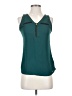 Express Outlet 100% Polyester Teal Tank Top Size XS - photo 1