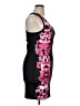 Rampage Graphic Black Cocktail Dress Size XL - photo 4