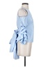 JOA Blue Sleeveless Blouse Size S - photo 4
