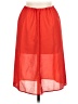 Assorted Brands 100% Polyester Solid Red Casual Skirt One size - photo 2