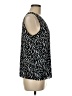Nine West 100% Polyester Black Sleeveless Blouse Size M - photo 4