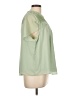 Torrid 100% Polyester Green Short Sleeve Blouse Size Lg Plus (0) - photo 4