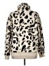 Shein 100% Polyester Animal Print Ivory Windbreaker Size XL - photo 2