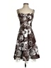 Ruby Rox Paisley Brown Cocktail Dress Size 5 - photo 1