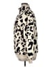 Shein 100% Polyester Animal Print Ivory Windbreaker Size XL - photo 5