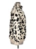 Shein 100% Polyester Animal Print Ivory Windbreaker Size XL - photo 4