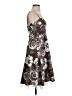 Ruby Rox Paisley Brown Cocktail Dress Size 5 - photo 4