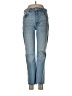 Zara Hearts Blue Jeans Size 6 - photo 1