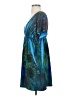 City Triangles Tie-dye Blue Cocktail Dress Size S - photo 5