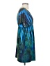 City Triangles Tie-dye Blue Cocktail Dress Size S - photo 4