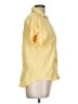 Unbranded Yellow Short Sleeve Blouse Size L (estimated) - photo 4