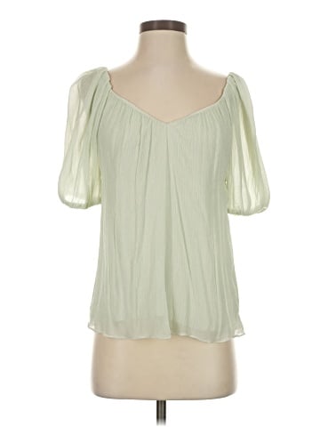 Rebecca Taylor Short Sleeve Blouse (view 1)