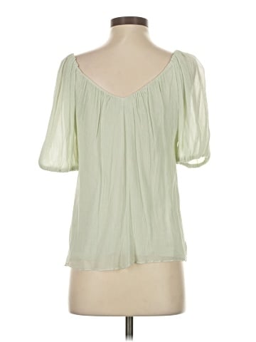 Rebecca Taylor Short Sleeve Blouse (view 2)