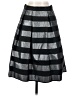 Soaked Stripes Silver Formal Skirt Size S - photo 1