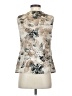 212 Collection Ivory Sleeveless Blouse Size XS - photo 2