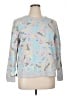 Talbots Print Silver Sweatshirt Size XL - photo 1