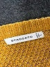 Staccato Stripes Gold Pullover Sweater Size L - photo 7