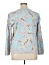 Talbots Print Silver Sweatshirt Size XL - photo 2