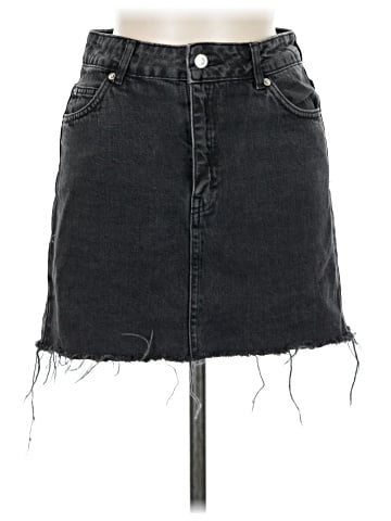 Topshop Denim Skirt (view 1)