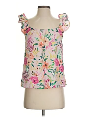 Blu Pepper Sleeveless Blouse (view 1)