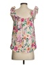 Blu Pepper 100% Polyester Pink Sleeveless Blouse Size S - photo 2