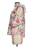 Blu Pepper 100% Polyester Pink Sleeveless Blouse Size S - photo 5